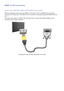 Page 2720
HDMI-to-DVI Connection
For the LED 7450/7500, 8000 and PDP 8000 series models
Refer to the diagram and connect the HDMI-to-DVI cable to the TV's HDMI (DVI) port and the 
computer's DVI output port. The HDMI-to-DVI connection is available through the HDMI (DVI) port 
only.
DVI cannot carry audio. To listen to the computer sound, connect the external speaker to the 
computer’s audio output connector.
The displayed image may differ depending on the model. 