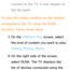 Page 578connect to the TV, it may appear on 
the list again.
To play the media contents on the devices 
connected to the TV using the DLNA 
function, follow these steps: 1. 
On  the  AllShare Play  screen, select 
the kind of content you want to play: 
Videos, Photos, Music.
2.  
On the right side of the screen, 
select DLNA. The TV displays the 
list of devices connected using the  