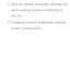 Page 61 NYou can adjust and store settings for 
each external device connected to 
the TV.
 NLowering picture brightness reduces 
power consumption. 