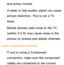 Page 614and action movies.
A weak or bad quality signal can cause 
picture distortion. This is not a TV 
issue.
Mobile phones used close to the TV 
(within 3.3 ft) may cause noise in the 
picture on analog and digital channels.
Color is wrong or missing. If you’re using a Component 
connection, make sure the component 
cables are connected to the correct  