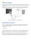 Page 1023
Getting Started
Antenna Connection
Refer to the diagram and connect the antenna cable to the antenna input connector. Make sure that you 
do not bend the cable. The number of connectors and their names and locations may vary depending 
on the model.
Connect the correct antenna cable for your viewing environment (over-the-air or cable broadcasting). 
However, an antenna connection is not necessary if you are using a cable box or satellite receiver.
The displayed image may differ depending on the...