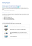 Page 136130
Getting Support
Getting support through Remote Management
MENU/123  MENU  Support  Remote Management Try Now
You can use this feature to let Samsung Electronics diagnose your TV remotely when you need 
assistance with your TV. You will need to read and agree to the service agreement before using this 
feature.
 "This function requires an Internet connection.
Getting remote support
You can get one-on-one support offered by a Samsung Remote Support service technician who can 
do the following...