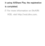 Page 244it using AllShare Play , the registration 
is completed. 
 
NFor more information on DivX(R) 
VOD, visit http://vod.divx.com. 