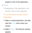 Page 324appears to left of the application.
 
●Unlock
 
NDepending on the application, this 
function may not be supported.
To use the Unlock  function, follow 
these steps:
1.  
Select a locked application, and then 
open the Tools menu using your 
remote.
2.  
Select  Unlock . The Security window 
appears. 