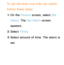 Page 452To set the time your kids can watch, 
follow these steps:1.  
On  the  Parents screen, select Set 
Alarm. The Set Alarm screen 
appears.
2.  
Select  Timer.
3.  
Select amount of time. The alarm is 
set. 