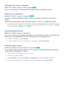 Page 132126
Changing the menu language
(MENU/123)  MENU  System  Menu Language Try Now
You can use this function to change the menu language. Choose a language from the list.
Setting up a password
(MENU/123)  MENU  System  Change PIN Try Now
You can set a Personal Identification Number (PIN) to lock channels, reset the TV, and change TV 
settings.
The PIN input window appears. Enter a PIN. Enter it again to confirm it. The default PIN is 0000. 
 "If you forget your PIN, you can reset it with your remote...