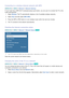 Page 171011
Connecting to a wireless Internet network with WPS
(MENU/123)  MENU  Network  Network Settings
If your router has a WPS (Wi-Fi protected setup) push button, you can use it to connect the TV to the 
router automatically.
1. Select Wireless. The TV automatically displays a list of available wireless networks.
2. Select Stop and then select WPS (PBC).
3. Press the WPS or PBC button on your wireless router within the next two minutes.
4. The TV connects to the network automatically.
Checking the...