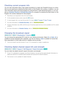 Page 817475
Checking current program info
You can view information about, start instant recording of, or apply the Timeshift function to a show 
that you are watching by pressing the Enter button on the Program Info window. In addition, you can 
view information about upcoming programs by using the left or right directional buttons, or you can 
set up a Schedule Viewing or Schedule Recording for a program by pressing the Enter button on the 
Program Info window displayed for that program.
 "Recording is not...