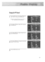 Page 535353
Changing the PIP Channel
1 
Press the MENU button. Press the ▲or ▼button to
select “Picture”, then press the ENTER button. 
2 
Press the ▲or ▼button to select “PIP”, then press
the ENTER button.
3 
Press the ▲or ▼button to select “Channel”, then
press the ENTER button. 
4 
Press the ▲or ▼button to change the channel that
appears in the PIP window.
5 
Press the MENU button to exit.
➤ ➤Quick way to change the PIP channel: Just press the “CH “ or
“CH ” button under the cover of the remote control.
Mode...