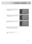 Page 876
Press the √ button to select “Channel”, then press
the ▲or ▼button to select the channel you want 
when PDP turns on.
7
Press the √button to select “Volume”, then press the
▲or ▼button to select the volume level you want 
when PDP turns on.
8 
Press the √button to select “Activation”, then press
the ▲or ▼button to select “On” or “Off”.
9
If you want to set Off Time, press the MENU button.
Press the ▲or ▼button to select “Off Timer”. 
Set the “Off Timer” just as you set “On Timer”.
10
Press the MENU...