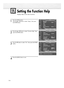 Page 1181
Press the MENU button.
Press the ▲or ▼button to select “Setup”, then press 
the ENTER button.
2 
Press the ▲or ▼button to select “Function Help”, then
press the ENTER button.
3
Press the ▼button to select “On”, then press the ENTER
button.
4 
Press the MENU button to exit.
Setting the Function Help
Displays help on the menu functions.
118
…More
Energy Saving  : Standard
Screen Burn Protection
PC
Function Help : Off
CableCARD
TM
CableCARDTMSetup
SetupTV
MoveEnterReturn
…More
Energy Saving  : Standard...