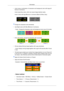 Page 113•
Avoid using a combination of characters and background color with large \
dif-
ference in luminance.
Avoid using Grey colors, which can cause Image retention easily.
Avoid: Colors with big difference in luminance (Black & White, Grey) Change the characters color periodically
• Use Bright colors with little difference in luminance. - Cycle : Change the characters color and background color every 30 minu\
tes • Every 30 minutes, change the characters with movement.
• All area display Moving image...