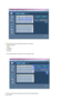 Page 30Info Grid shows some basic information necessary to Power Control.
1)   (Power Status)
 2) Input 
  3) Image Size
  4) On Timer
  5) Off Timer2. Use the Select All button or Check Box to choose a display to control.
 Power Control allows controlling some of the functions of the selected display. 
1) Power On/Off  