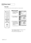 Page 54Picture Control
English - 54
Picture Control
You can select the type of picture which best corresponds to your viewing requirements.
Changing the Picture Standard
1
Press the MENU button.
Press the …or †button to
select “Picture”, then press
the ENTER button.
2
Press the ENTER button
again to select “Mode”.
3
Press the ENTER button.
Press the …or †button to
select the desired picture
mode (Dynamic, Standard,
Cinema), then press the
ENTER button.           
Press the EXIT button to exit.
•Choose “Dynamic”...