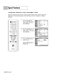 Page 96Special Features
English - 96
Viewing Closed Captions (On-Screen Text Messages)
The Analog Caption function operates in either analog RF channel mode or external signal mode.
(Depending on the broadcasting signal, the Analog Caption function may operate on digital 
channels.)
1
Press the MENU button.
Press the …or †button to
select “Setup”, then press 
the ENTER button.
2
Press the …or †button to
select “Caption”, then press
the ENTER button.
3
Press the ENTER button to
select “Caption”.
Press the …or...