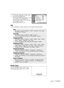 Page 99English - 99
6
Press the …or †button to select “Size”,
then press the ENTER button.
Press the …or †button to select one you
want, then press the ENTER button.
Set other listed options below using the
same method as above.
Press the EXIT button to exit.
NOTE
•The availability of captions depends on the program being broadcast.
Alternate method
Press the CAPTION button on the remote
control repeatedly to select “On” or “Off”.
Size
This option consists of “Default”, “Small”, “Standard”, and “Large”.
The...