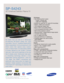 Page 1No matter how you look at it, Samsung’s
f u l l - f e a t u red SP-S4243 makes any ro o m
look better. This 42 TrueWide Plasma EDTV
o ffers unparalleled 13-bit processing for 549
billion colors that capture every nuance,
even in freeze-frame. Its astounding palette
is further defined by the 10,000:1 contrast
ratio and 1,500 cd/m2 brightness of the new
Gen-5 display panel. Samsung’s high-quali-
ty smoothing technology delivers a more
pleasurable viewing experience— even at a
175° angle. Two HDMI™...