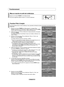 Page 102
français - 
fonction Prêt à l’emploi
Lors de la première mise en route du téléviseur, deux paramètres individuels de base sont proposés automatiquement à la configuration:
.  
Appuyez sur le bouton  PoWer de la télécommande. Le message “Menu language, Channels and Time will be set.” s'affiche. Appuyez sur le bouton  enTer le menu “Select the language of the OSD” s'affiche automatiquement.
. 
 
Utilisez les boutons ▲ ou ▼ pour sélectionner la langue appropriée, puis appuyez...