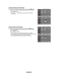 Page 34
English - 
Changing the position of the pIp Window
Changing the Size of the pIp Window
move   Enter return
pIp
   : on 
Size  :     
position  :
Channel  : Cable  
pIp
tV
move    Enter return
pIp
   : on
 ► 
Size  :      ►
position  : ►
Channel  : Cable  ► 
pIp
tV
move    Enter return
pIp
   : on
 ► 
Size  :      ►
position  : ►
Channel  : Cable  ► 
pIp
tV
4.	Press the ▲ or ▼ buttons to select “Position”, then press the  EntEr button. 
    Press the ▲ or ▼ buttons to select the...