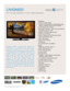 Page 1All features, specifications, and model numbers subject to change.
All on screen images are simulated pictures.
Samsung presents innovative HD design and 
performance on a brilliant 40-inch LCD screen.
Samsung’s exclusive Touch of Color™ design
accents the top and bottom edges of the bezel with
a unique amber tone. Full 1080p HD resolution and
50,000:1 dynamic contrast ratio offer stunning
image detail and vivid colors. Auto Motion Plus
120Hz™ and Ultra Clear Panel technology work
together to offer the...