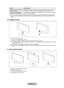 Page 39
English - 7

ProblemPossible Solution
The picture appears distorted in the corner of the screen.If Screen Fit is selected with some external devices, the picture may appear distorte\
d in the corner of the screen. This symptom is caused by the external devices, not TV.
The ‘Resets all settings to the default values.’ message appears.This appears when you press and hold the EXIT button for a while. The product settings are reset to the factory defaults.
This TFT LCD panel uses a panel consisting of...