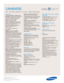 Page 2Samsung Electronics America, Inc.
105 Challenger Road
Ridgefield Park, NJ 07660-0511
Tel (201) 229-4000 • 1-800-SAMSUNG
www.samsung.com
LN46A550  
46 Full High Definition TV with 1080p Resolution
Features
HD-Grade 1920 (H) x 1080 (V) pixel
resolution:High resolution pixel density
with built-in image scaler to handle
inputs from a variety of digital and 
analog audio/video sources.
Widescreen aspect ratio
CCFL—Cold Cathode Fluorescent
Lamp:
Provides colors in your picture
that were not available before....