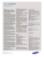 Page 2Samsung Electronics America, Inc.
105 Challenger Road
Ridgefield Park, NJ 07660-0511
Tel (201) 229-4000 • 1-800-SAMSUNG
w w w. s a m s u n g . c o m
LN-S4092D
40 Wide HDTV 
F e a t u re s
HD-grade 1366(H) x 768(V) pixel 
resolution:High resolution pixel density
with built-in image scaler to handle inputs
from a variety of digital* and analog
audio/video sources.
Widescreen aspect ratio
5000:1 dynamic contrast ratio/500 cd/m
2
Samsung’s S-PVA screen enables brighter
whites, deeper blacks and every shade...