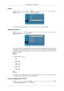 Page 80Eraser
MENU →   →   →   → ENTER → [Setup] →   →   →   →   →   →   →   → ENTER →
[Safety Screen] →   →   →   →   → ENTER → [Eraser]
This function prevents after-images on the screen by moving a rectangula\
r pattern.
Resolution Select  MENU 
→   →   →   →
 ENTER  → [Setup →   →   →   →   →   →   →   →   →
 ENTER  →
[Resolution Select ] →   ,   → ENTER
When the picture is not displayed properly on the screen when setting th\
e graphics card resolution of
the computer to 1024 x 768 @ 60Hz, 1280 x 768 @...