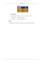 Page 97- Select method
•
Instruction Guide : OSD Menu -> Set Up -> Safety Screen -> Eraser
• Time Interval : 1 ~ 10 hours ( Recommend : 1 )
• Time Period : 10 ~ 50 second ( Recommend : 50 )  Note
( Please check CDs User Guide at OSD Function, some models will not\
 available ) Information 