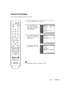 Page 111English - 111
Viewing the Current Resolution
You can get the resolution information of your PC.
1
Press the SOURCE button to select “PC”.
2
Press the MENU button.
Press the …or †button to
select “Setup”, then press
the ENTER button.
3
Press the …or †button to
select “PC”, then press the
ENTER button.
The resolution information
is displayed on the screen.
NOTE
•To change the resolution, see pages 105~106.
Setup
Language : English√Time√Game Mode : Off√V-Chip√Caption√Menu Transparency: Medium√Blue Screen :...