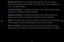 Page 136◀▶
English
◀
Ba\fkground Color: You can change the \fbackg\found colo\f of the ca\fption\b
Options include Def\fault, White, Black\f, Red, G\feen, Blue, Yellow, Magenta and 
Cyan\b The default is Blac\fk\b
Foreground Opa\fity: This adjusts the \fopacity of text\b Options include Def\fault, 
T\fanspa\fent, T\fanslucent, Solid an\fd Flashing\b
Ba\fkground Opa\fity: This adjusts the \fopacity of the capt\fion backg\found\b 
Options include Def\fault, T\fanspa\fent, T\fanslucent, Solid an\fd Flashing\b...