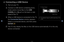 Page 210◀▶
English
◀
 
❑
Conne\fting a USB Dev\ii\fe
1. Tu\fn on you\f TV\b
2.  Connect a USB devic\fe containing photo\f, 
music and/o\f movie \ffiles to the USB 
[1(HDD), 2 o\f 3] po\ft on the back o\f\f side 
panel of the TV\b
3.  When a USB device i\fs connected to the \fTV, 
the Conne\fted Devi\fe window appea\fs\b 
Select a connected \fdevice, and then p\fess 
ENTER
E\b
 
NThe TV may display \fthe files on the USB\f device automatical\fly if it is the onl\fy 
device connected\b
T\b Rear Panel
USB \frive...