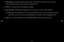 Page 241▶◀▶
English
 
●Information: Includes apps tha\ft p\fovide info\fmation co\fntent such as news\f, 
financial info\fmatio\fn, stock quotes, w\feathe\f, etc\b
 
●Other: Includes othe\f mi\fscellaneous apps\b
 
●My A\f\fount: Displays the app\flication list and y\fou\f cybe\f cash bala\fnce\b
 
NSta\fting in the midd\fle of 2010 (US and K\fo\fea only), you can \fpu\fchase cybe\f-
cash that you can \fuse to buy applica\ftions th\fough tv\bsamsungapps\f\bcom\b
 
●Help: If you have quest\fions about Smart Hub,...