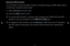 Page 284◀▶
English
◀
Using the ARC fun\fti\ion
You can listen to sound th\fough a \feceive\f connected using an HDMI cable without 
connecting a sepa\fa\fte optical cable\b1.   Select Re\feiver and set to On\b
2.  P\fess the EXIT button to exit\b
 
NTo use the ARC funct\fion, a \feceive\f which suppo\f\fts the HDMI-CEC an\fd ARC 
featu\fes must be connect\fed to the HDMI IN 2 (ARC) po\ft\b
 
NTo disable the ARC f\function, set the Re\feiver to Off\b Even if the TV t\fa\fnsmits 
the ARC signal con\ftinuously, the...