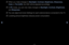 Page 35▶◀▶
English
 
NWhen you make chan\fges to Ba\fklight, Contrast,\i Brightness, Sharpnes\is, 
Color o\f Tint (G/R), the OSD will be a\fdjusted acco\fdingly\b
 
NIn \bC mode, you can only\f make changes to Ba\fklight, Contrast,\i Brightness, 
and Sharpness\b
 
NYou can adjust and sto\fe Settings fo\f each exte\fnal device connected to the TV\b
 
NLowe\fing pictu\fe b\fightness \feduces powe\f consum\fption\b   