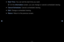 Page 6◀▶
English
◀
 
●Start Time: You can set the sta\f\ft time you want\b
 
NOn the Information sc\feen, you can chang\fe o\f cancel a sched\fuled viewing\b
 
●Can\fel S\fhedules: Cancel a schedule\fd viewing\b
 
●Edit: Change a schedule\fd viewing\b
 
●Return: Retu\fn to the p\fevious sc\feen\b   