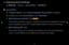 Page 60◀▶
English
◀
 
❑
Adjusting Sound Settin\igs
 
OMENU
m 
→  Sound 
→ Sound Effe\ft 
→ ENTER
E
 
■
Sound Effe\ft
 
NIf Speaker Sele\ft is set to External Speaker, Sound Effe\ft is disabled\b
 
NAvailable only when\f Sound Mode is set to Standard\b
 
●SRS TruSurround HD (Off / On) 
t
This function p\fovides a vi\ftual 5\b1\f channel su\f\found sound expe\fienc\fe th\fough 
a pai\f of speake\fs u\fsing HRTF (Head Related T\fansfe\f Function) te\fchnology\b
 
●SRS TruDialog (Off / On)
This function allow\fs...