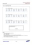 Page 755Samsung Confidential  
Exynos 5250_UM 15 Display Controller 
 15-13  
15.3.3.1.7 16-bpp Display (A555) 
 
NOTE:  
1. AEN = specifies the transparency selection bit 
  AEN: 0 = selects ALPHA0 
  AEN: 1 = selects ALPHA1 
  When the per-pixel blending is set, it blends with the alpha value that AEN selects. 
  SFR selects the alpha value as ALPHA0_R, ALPHA0_G, ALPHA0_B, ALPHA1_R, ALPHA1_G, and ALPHA1_B.  
  Refer to SFR section for more information. 
2. D[14:10] = Red data, D[9:5] = Green data, and D[4:0] =...