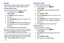 Page 6863
Groups
Assign contacts to Groups to make searching for contacts 
faster or to quickly send messages to group members.
Creating a New Group
Create a new group when you add or edit a contact.
1.From a Home screen, touch   
Apps 
➔
Contacts.
2.Touch 
Groups above the Contacts List.
3.Touch .
4.Touch the 
Group name field and use the keyboard to enter a 
new Group name
.
5.Touch 
Add member to add a member to the group. For 
more information, refer to “Adding Group Members”  
on page 64.
6.Touch  
Save to...