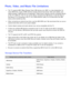 Page 224218
Photo, Video, and Music File Limitations
 
●The TV supports MSC (Mass Storage Class) USB devices only. MSC is a class designation for 
mass USB Drives. Types of MSC devices include external hard drives, flash card readers, and 
digital cameras. (USB hubs are not supported.) These kinds of devices must be connected directly 
to the TV's USB port. The TV may not be able to recognise the USB device or read the files on 
the device if it is connected to the TV via a USB extension cable. Do not...