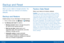 Page 200192
SettingsBackup and Reset
Back up your data to Google servers. You 
can also reset your device to its factory 
defaults.
Backup and Restore
Enable backup of your information to Google servers.
1. From a Home screen, tap  Apps >  Settings .
2. Tap Backup and reset for options:
• Backup account: Select a Google Account to 
be used as your backup account.
• Back up my data: Enable back up of 
application data, Wi-Fi passwords, and other 
settings to Google servers.
• Automatic restore: Enable automatic...