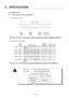 Page 201 
9.  SPECIFICATIONS 
9－19 
(2) Transfer format 
(2-1)  Start-stop synchronization (9600 bps) 
 
①  Configuration in a frame 
 
1 frame (11 bits)
 
             
 
 ↑         ↑↑ 
Start  
signal 
(1 bit) Position 
signal 
(5 bit)
 
Address 
signal 
(5 bit)
 
Parity 
signal
(1 bit)Stop  
signal 
(1 bit)
  
 
 
Fig. 9-8-1 (1) Frame Configuration of Start-stop Synchronization (9600bps) (ABS-RⅡ) 
 
②  Configuration in each frame 
 
 Start  
signal Position signal Address 
signal Parity 
signal Stop 
signal...