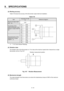 Page 243 
9.  SPECIFICATIONS 
9－61 
(3) Working accuracy 
Table 9-18 shows the accuracy of the Servomotor output shaft and installation. 
 
Table 9-18 
Item Accuracy (T.I.R)   
*1 Reference diagram 
Runout of output shaft 
end  (α) 0.02 
P1 0.04 
P2 0.08 
P3 0.06 
P5 0.06 
P6 0.08 
Eccentricity of the 
external diameter of the 
flange on output shaft M 
(β) 
 
P8 0.08 
P1 0.04 
P2 0.08 
P3 0.07 
P5 0.07 
P6 0.08 
Perpendicularity of the 
flange face to output 
shaft M  (γ) 
P8 0.08  
*1:    T.I.R (Total...