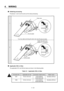 Page 72 
4.  WIRING 
4－23 
● Soldering processing 
Procedures 1 and 2 are the same as the clamp processing. 
 
1 
 
Turn the cable and bring the drain wire near the ground plate. 
2 
 
 
 
● Applicable CN2 φ A Size 
The applicable CN1 and CN2 φA sizes are shown in the following table. 
 
Table 4-3  Applicable CN2 φ A Size 
 
 
 
 
 
 
 
 
1 mm 
Ground plate 
Drain wire 
Ground plale
5 mm
Solder the drain wire 
(where ○ is narked.) 
Connector No. Applicable φA size Connector model nameMaker name 
CN1  15.0 to...