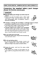 Page 1613English
USING YOUR DIGITAL CAMERA SAFELY AND CORRECTLY 
Concerning the supplied battery pack charger
(Model NC-SAC05) (continued) 
kKeep the battery pack charger out of the reach of
children 
iChildren may place the battery pack or other small
components in their mouth or perform some other
such unforeseeable action. If swallowed, consult a
physician immediately. 
kIf smoke or a strange odor is emitted, or if strange noises are heard,
immediately unplug the power cord from the power outlet 
iIf the...