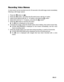 Page 22
EN-21
Recording Voice Memos
A voice memo can be recorded once for 30 seconds in the still image mode immediately
following a still image capture.
1. Press the   button to [ ].
2. Press the   button, and select the [Function] menu with the f button.
3. Select [Voice Memo] with the  c / d  buttons, and press the   button.
4. Select [On] with the  c / d  buttons, and press the   button.
5. Press the   button to exit from the menu. „An [ ] icon is displayed on the screen.
6. Compose the image, press the...