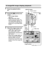 Page 42English36
9-image/36-image display playback
1 Press the playback button 
[H].
2 Press [W] ([P]) on the zoom 
switch.
hThe 9-image display 
appears.
hWhen [W] on the zoom 
switch is pressed again, the 
36-image display appears. To 
return to the 9-image display, 
press [T] ([]]) on the zoom 
switch.
3 Select the image to play back.
hToggle the SET button up, 
down, left or right to move 
the orange frame to the 
desired image, and press the 
SET button.
hWhen the 9-image display is 
shown, instead of...