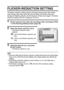 Page 86English80
FLICKER-REDUCTION SETTING
The flicker-reduction setting reduces the flicker phenomenon that results 
when filming video clips under fluorescent lights and the like where the 
background lighting pulsates at the frequency of the power supply. The flicker-
reduction setting is set for a frequency of 50 Hz. 
1 Set the camera to the video clip recording mode, and display PAGE 
1 of the Shooting Setting Screen (page 55). 
2 Select the flicker-reduction menu.
hThe flicker-reduction menu 
appears. 
3...