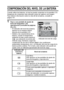 Page 101Español98
COMPROBACIÓN DEL NIVEL DE LA BATERÍA
Cuando utilice las baterías, el nivel se puede comprobar en la pantalla LCD. 
Asegúrese de comprobar este indicador antes de capturar una imagen. 
Para obtener información sobre la vida útil de la batería, consulte la 
página 131.
1 Vaya a una pantalla de ajuste de 
toma de fotografías o de 
reproducción (consulte las páginas 
40 y 61). 
hEl indicador del nivel de la batería 
aparece en la esquina inferior 
derecha de la pantalla LCD. 
hDebido a las...