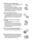 Page 9Español6
kNo deje que la cámara digital se moje
iEsta cámara digital no está impermeabilizada. No deje 
que se moje; podría provocar un incendio o una 
descarga eléctrica. 
iNo use la cámara digital en un baño.
iSi la cámara digital se moja, apáguela de inmediato y 
retire las pilas. Luego, llévela al distribuidor para que 
reciba servicio técnico. El uso de una cámara digital 
mojada podría provocar un incendio, una descarga 
eléctrica o algún otro accidente.
kNo la utilice durante una tormenta
iPara...